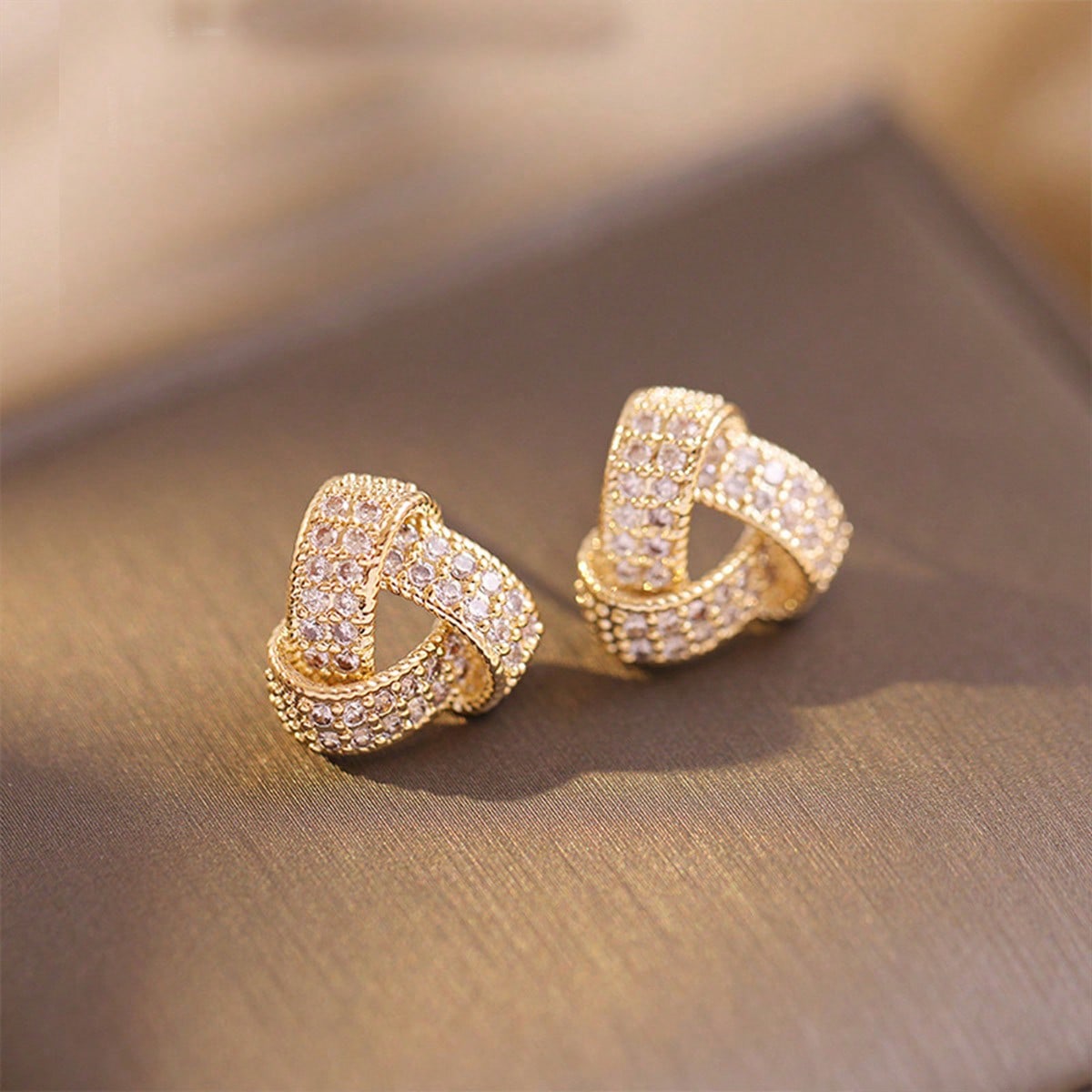 s925 silver needle full diamond triangular stud earrings, fashionable and versatile earrings, niche design, light luxury and simple earrings