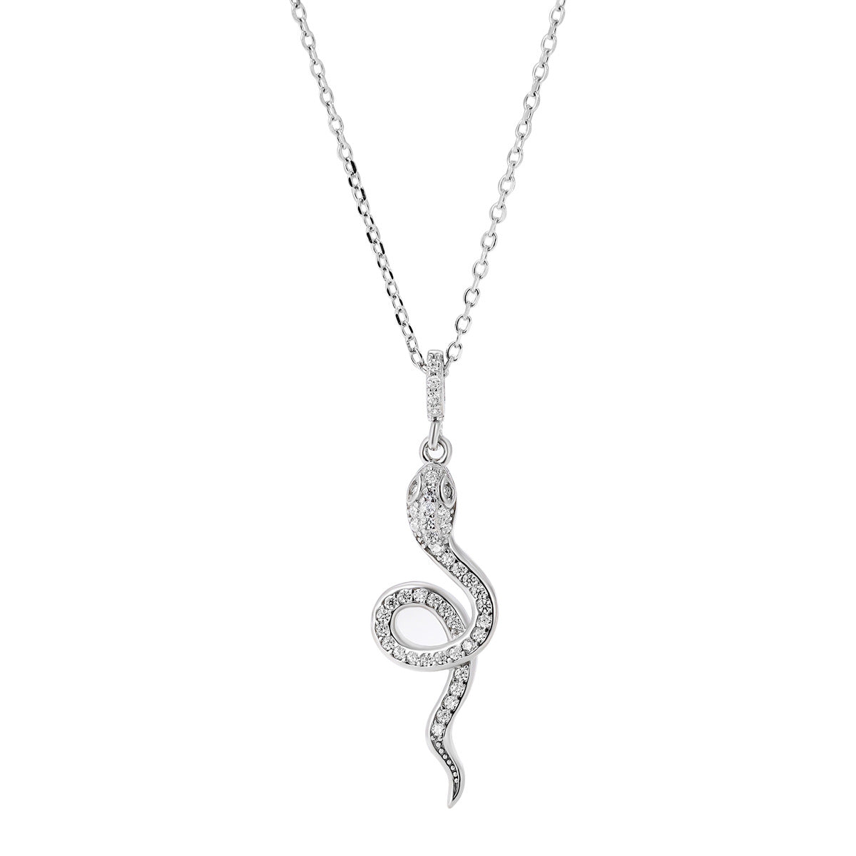 s925 sterling silver snake necklace women's light luxury niche design pendant advanced 2025 new popular neck chain clavicle chain