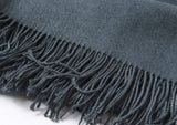 Ladies Wool Shawl Pashmina Scarves Cashmere Winter Scarfs for Women Shawls Wraps - LEIDAI