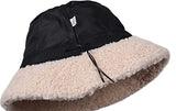 LEIDAI Cute Bucket Hat Beach Fisherman Hats for Women, Reversible Double-Side-Wear… Beige - LEIDAI