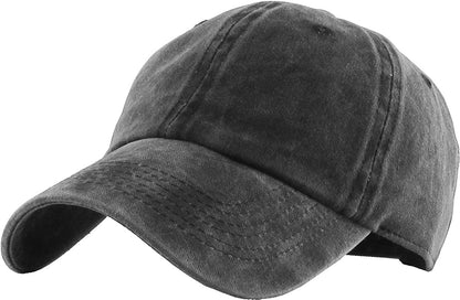 Original Classic Low Profile Cotton Hat Men Women Baseball Cap Dad Hat Adjustable Unconstructed Plain Cap - LEIDAI