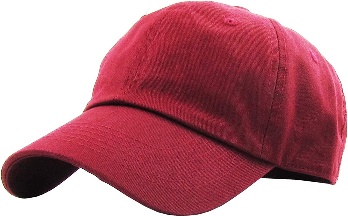 Original Classic Low Profile Cotton Hat Men Women Baseball Cap Dad Hat Adjustable Unconstructed Plain Cap - LEIDAI