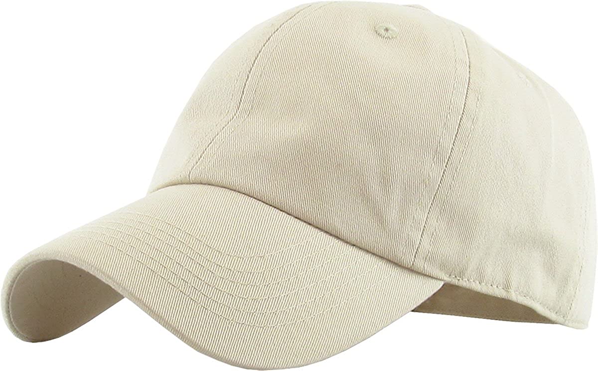 Original Classic Low Profile Cotton Hat Men Women Baseball Cap Dad Hat Adjustable Unconstructed Plain Cap - LEIDAI